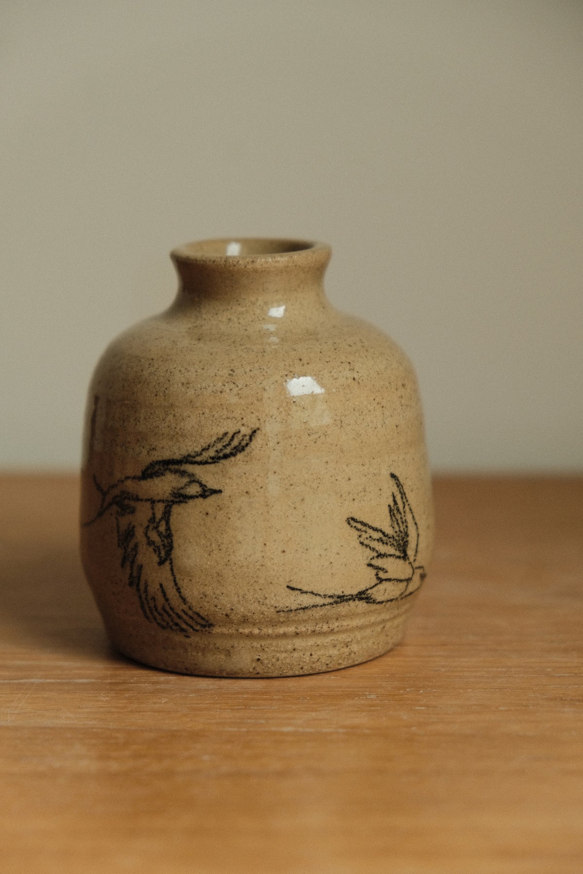 Bird Bud Vase