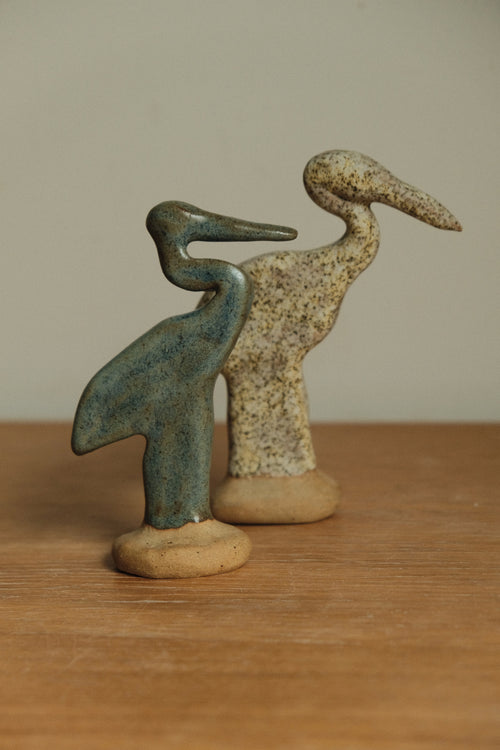 Blue Heron Figurine
