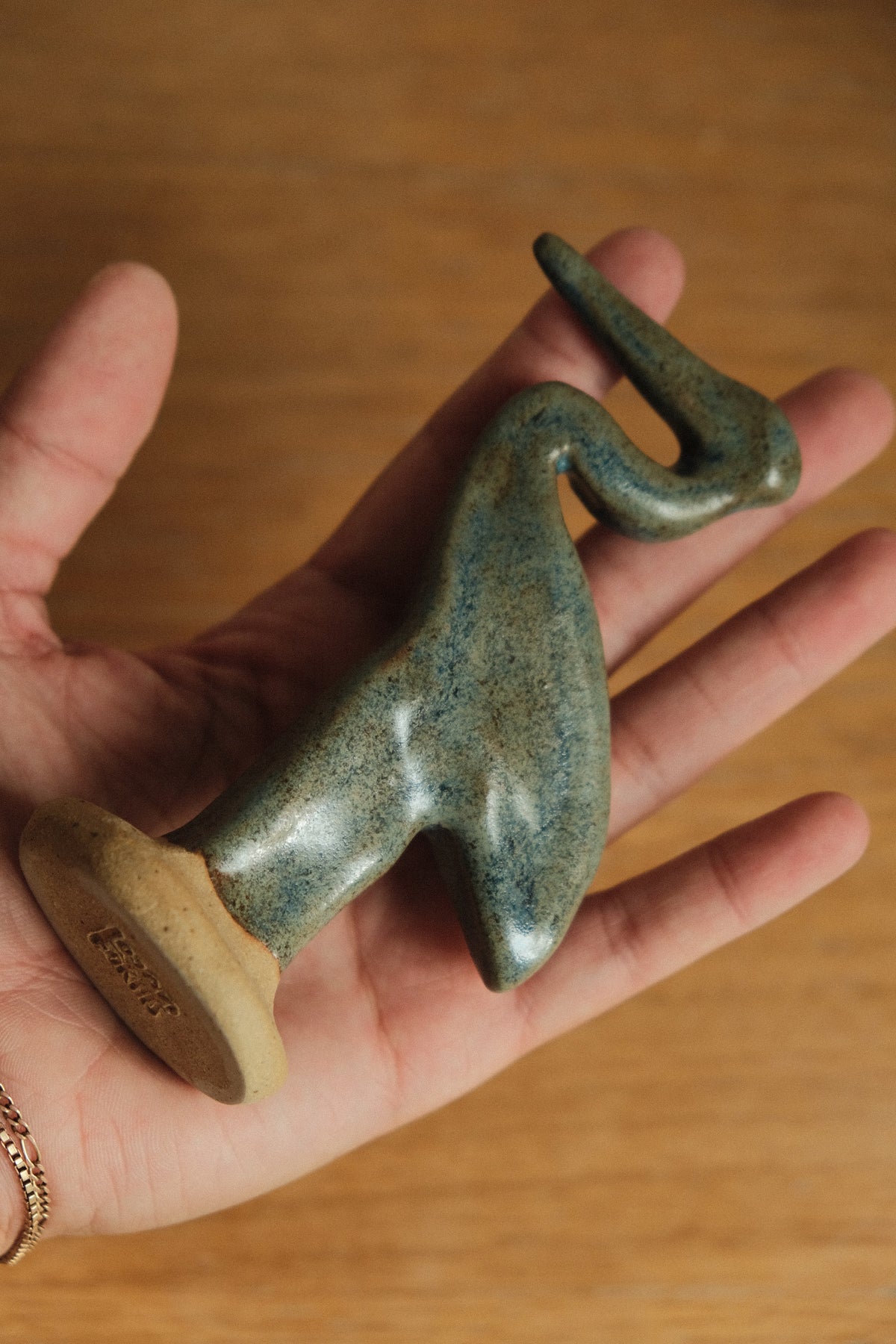 Blue Heron Figurine