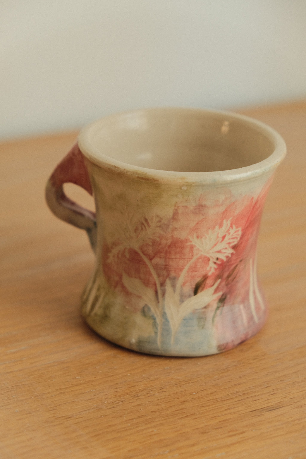 Pink Wildflower Mug