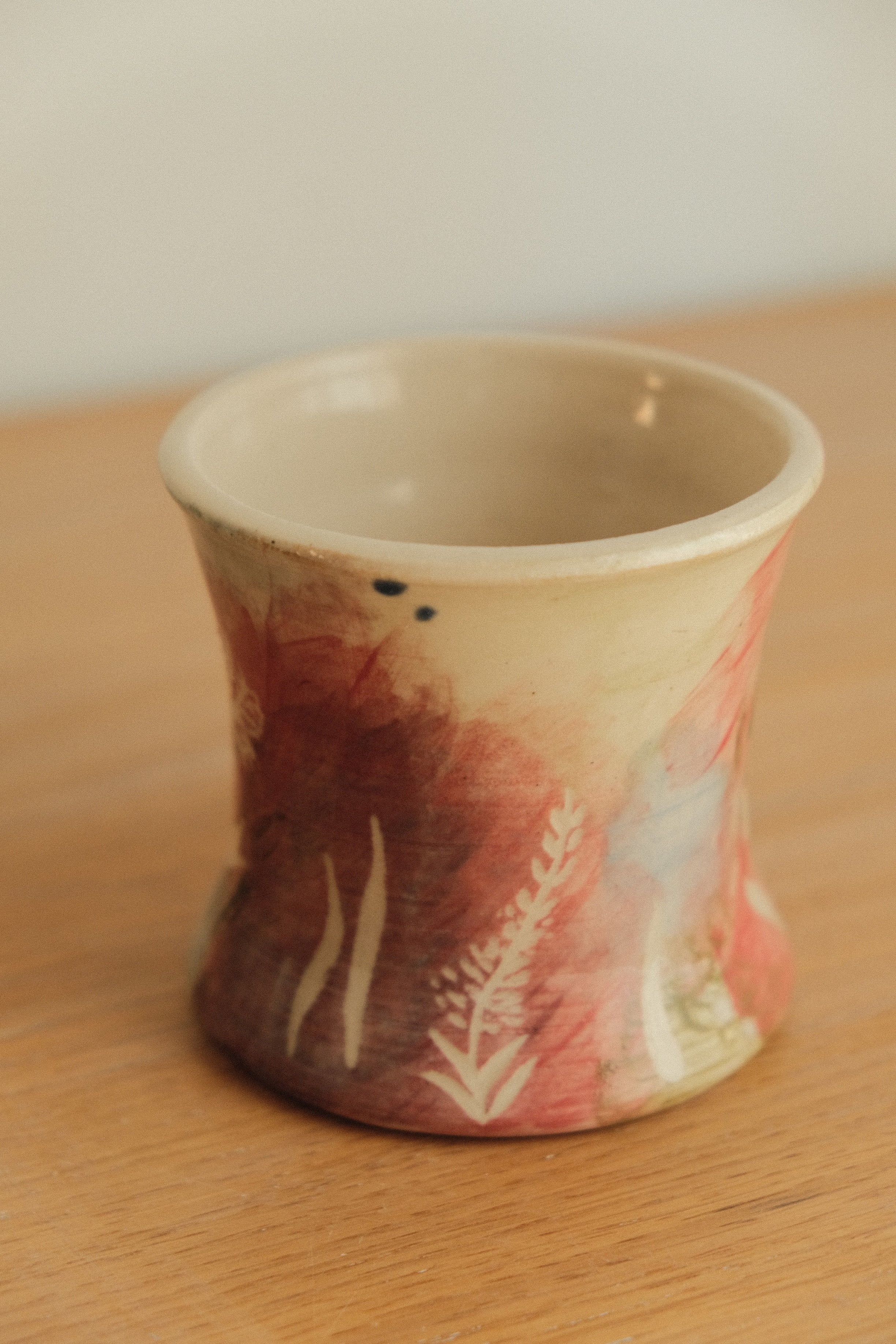 Pink Wildflower Mug