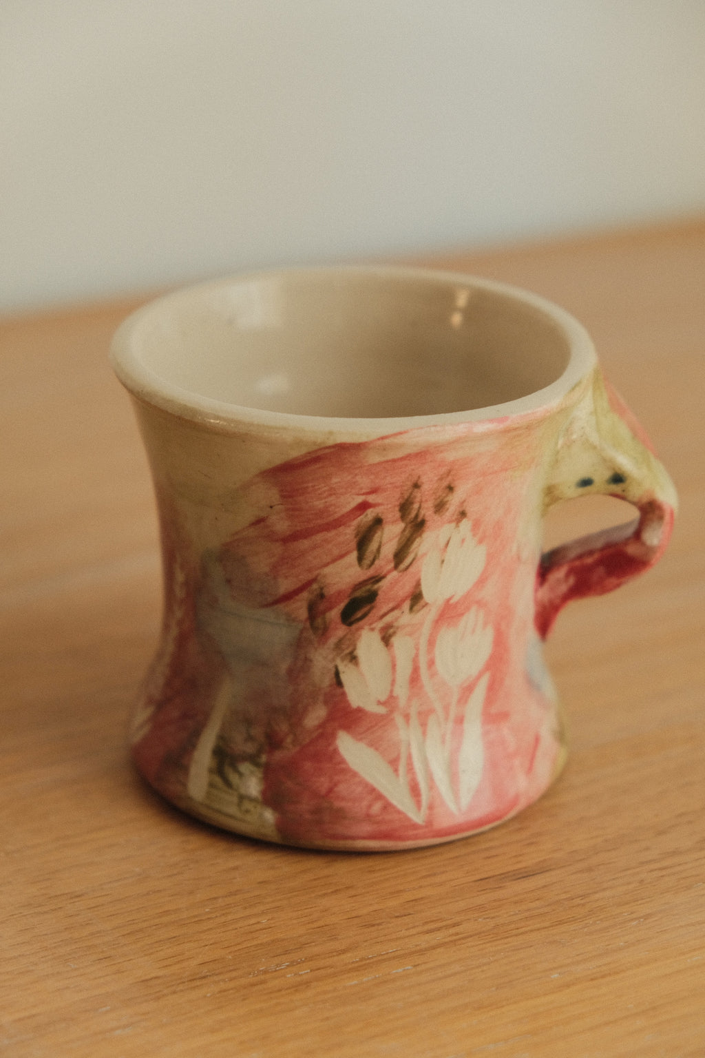 Pink Wildflower Mug