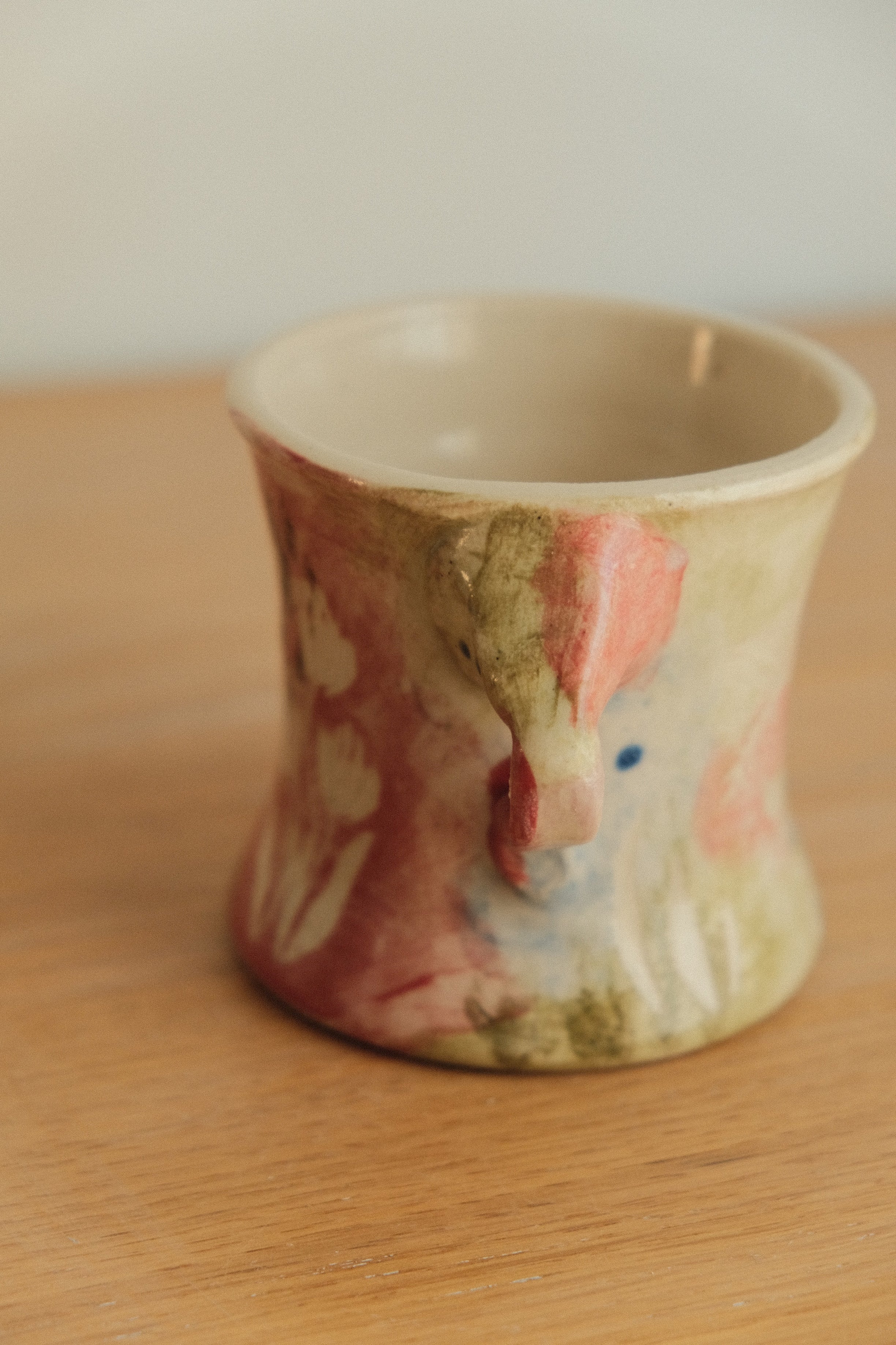 Pink Wildflower Mug