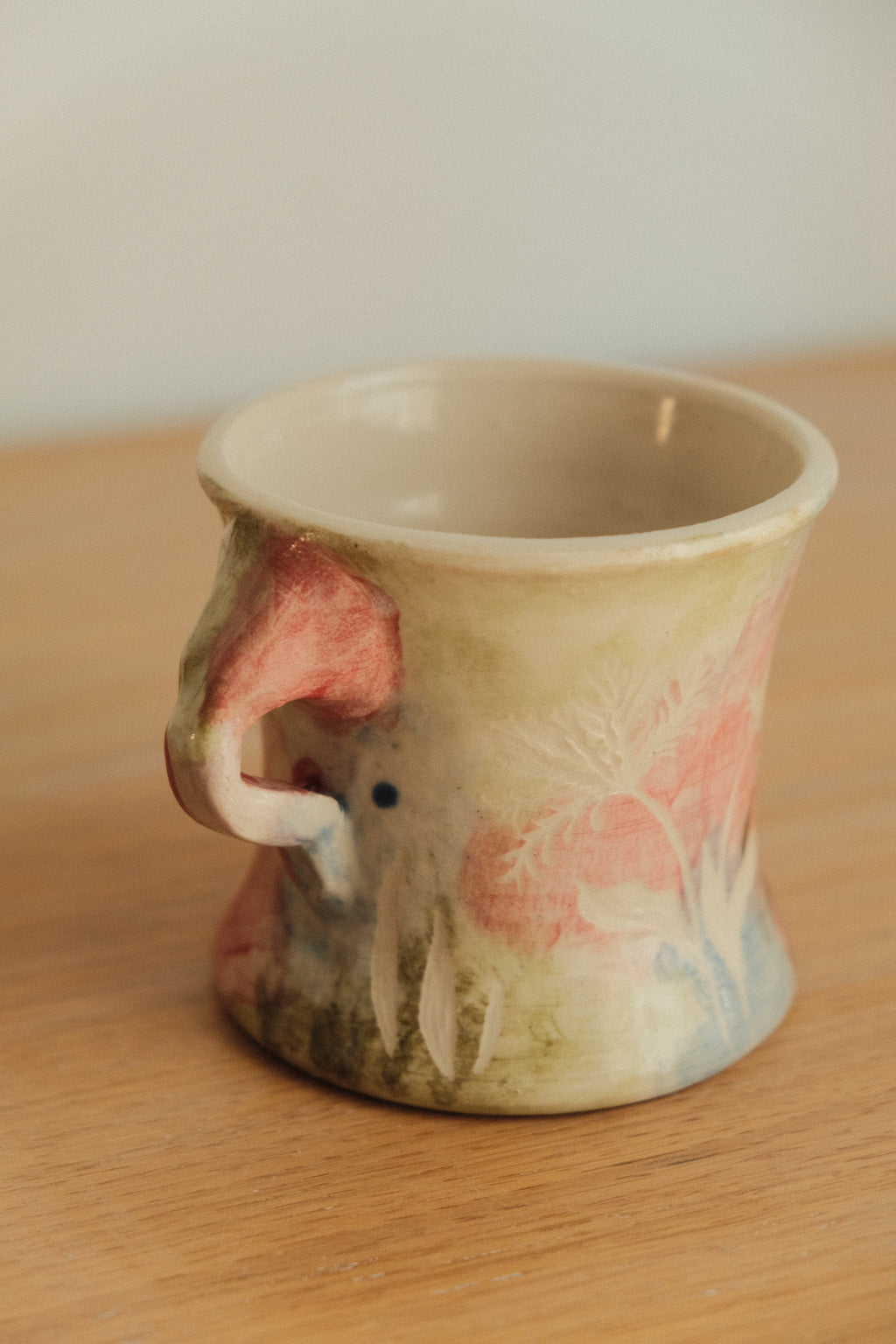 Pink Wildflower Mug