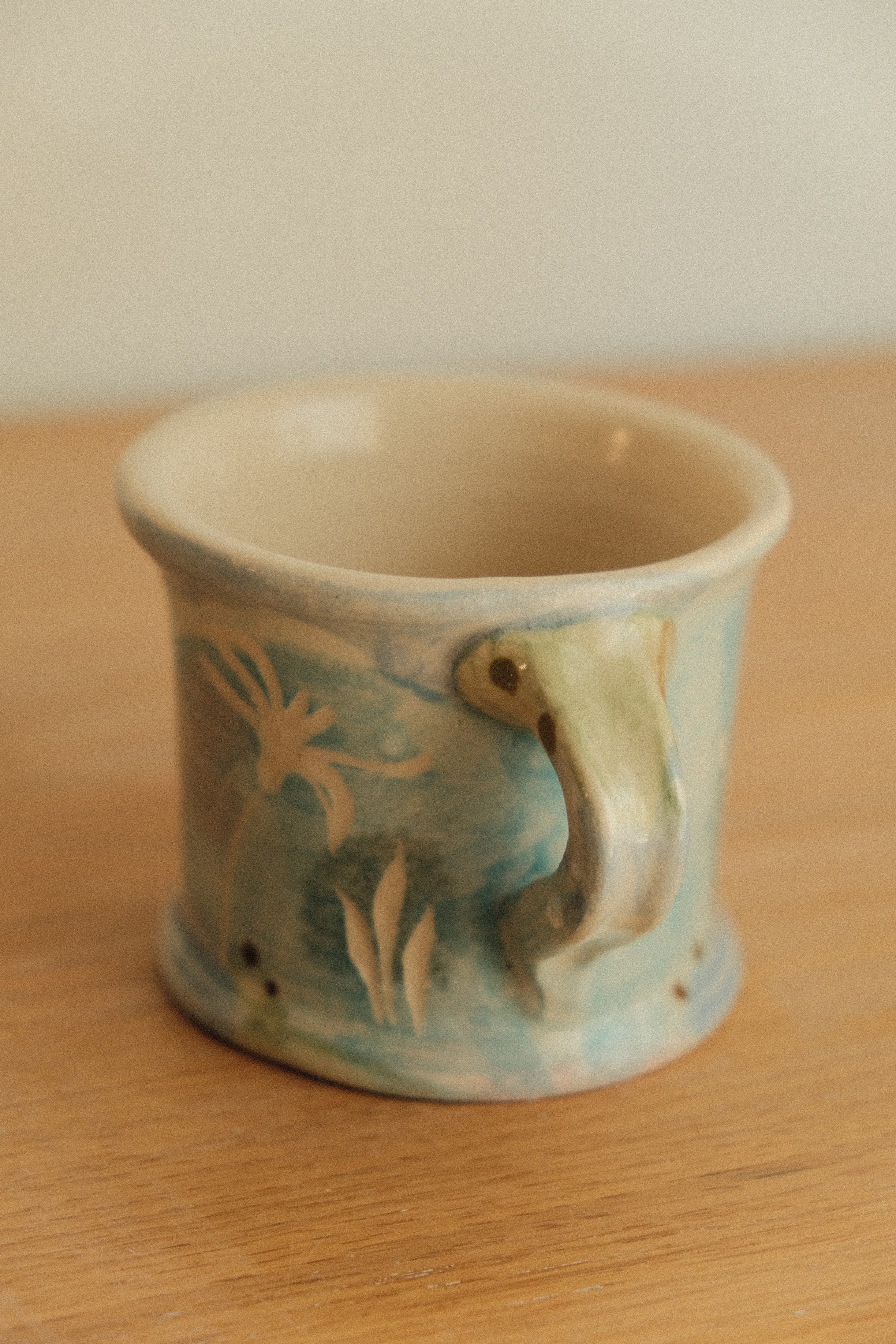 Blue Poppy Wildflower Mug