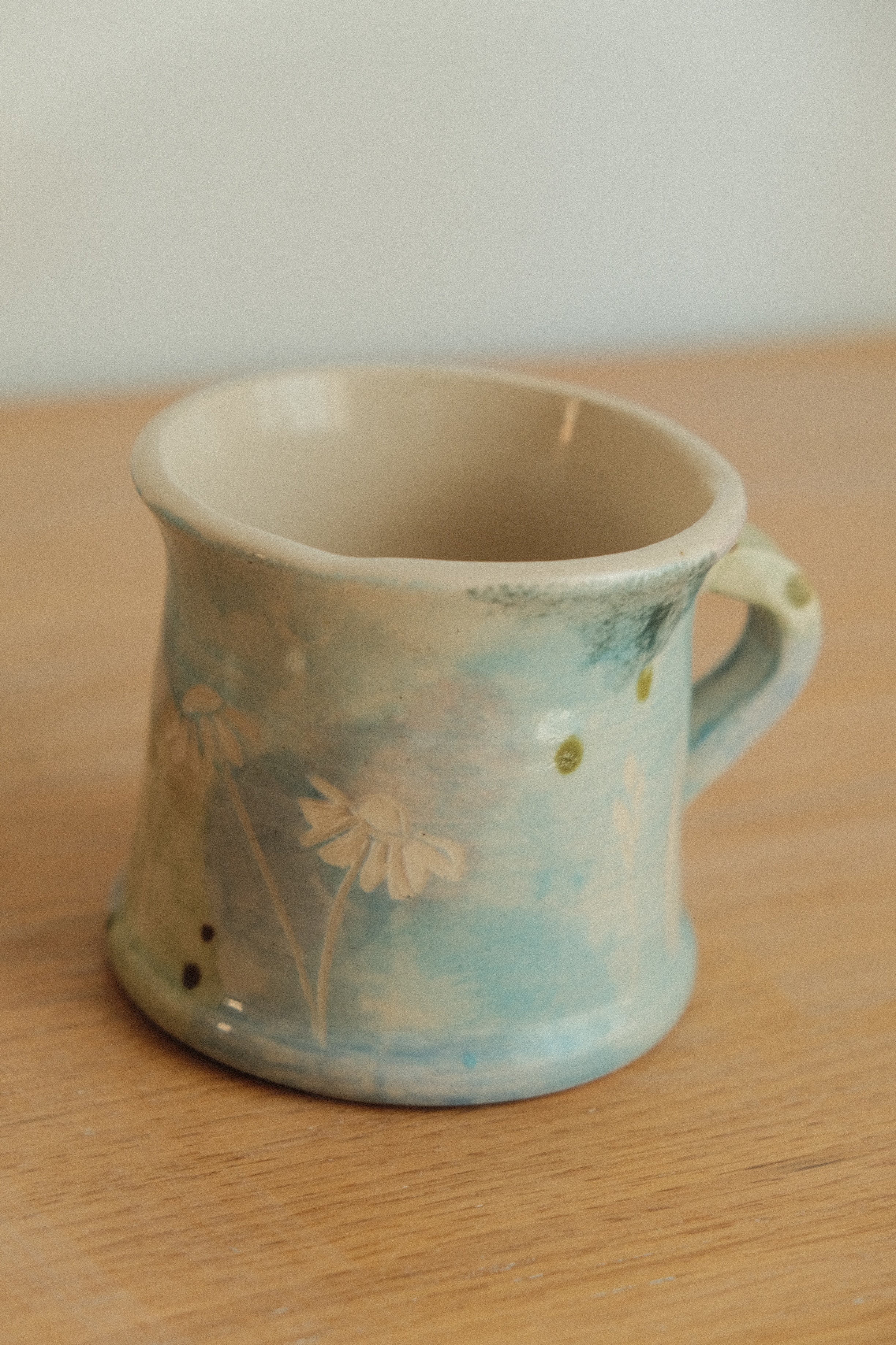 Blue Daisy Wildflower Mug