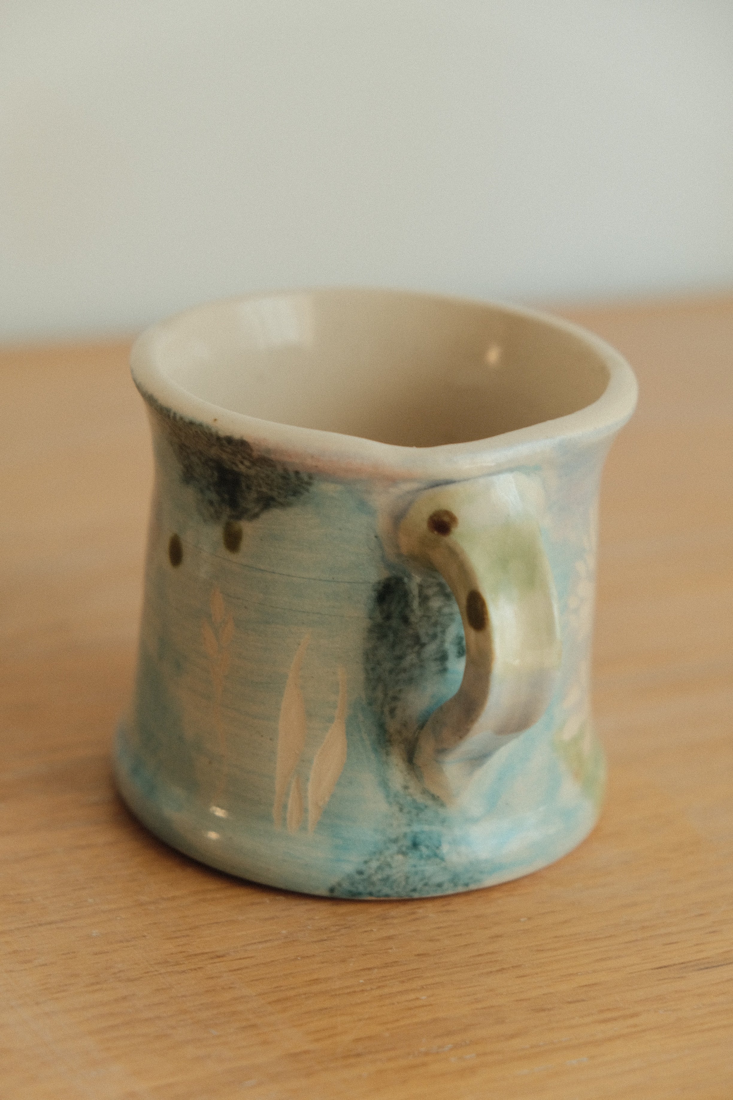 Blue Daisy Wildflower Mug
