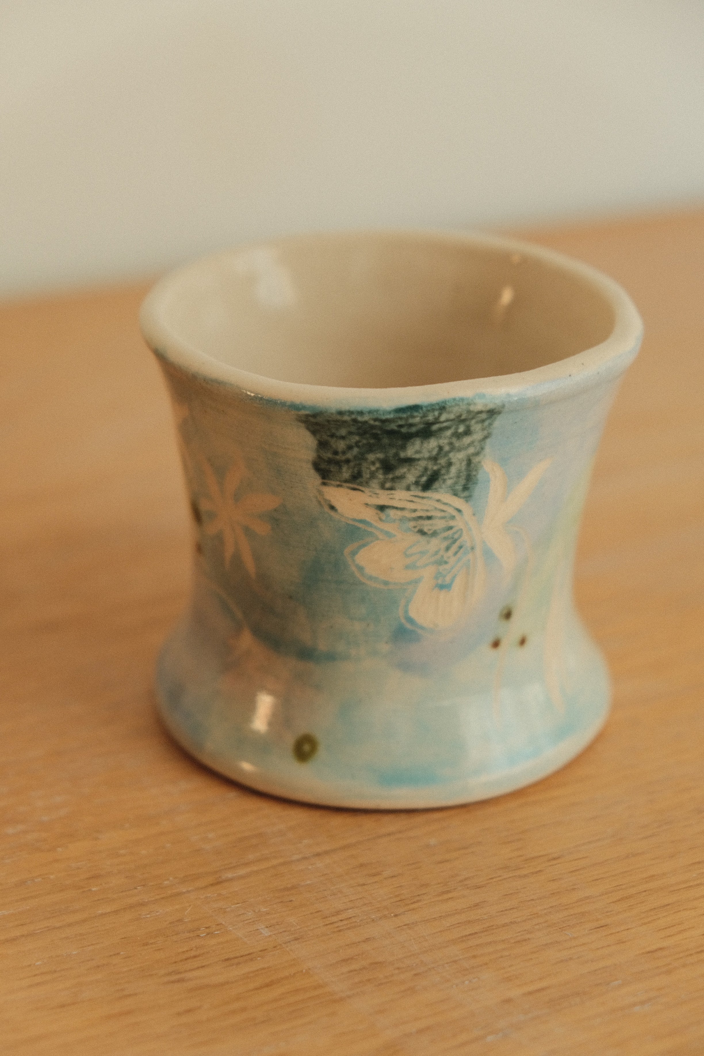 Blue Delphinium Wildflower Mug