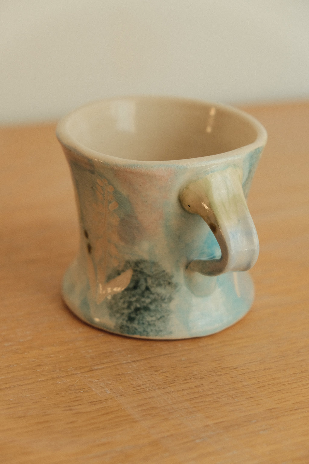 Blue Delphinium Wildflower Mug